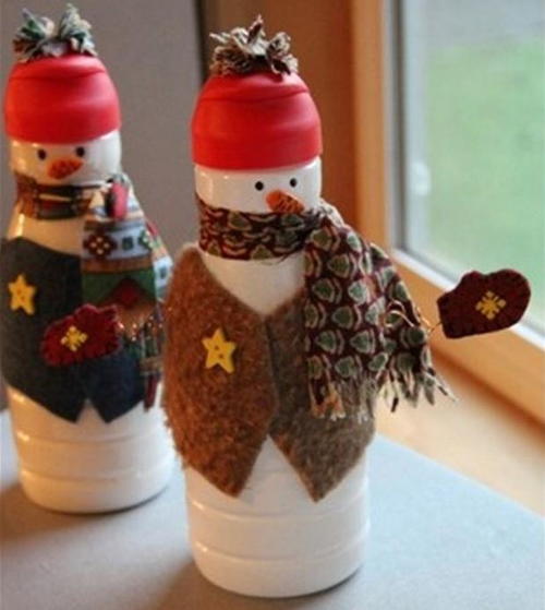 Creamer Bottle Snowman