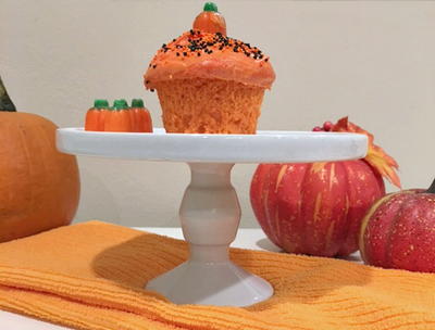 A Halloween Cupcake 