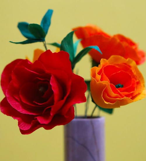 Vivacious DIY Paper Roses