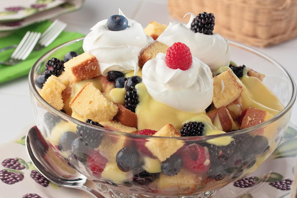 Mixed Berry Trifle-image