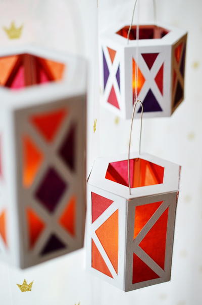 Cozy Paper DIY Lanterns