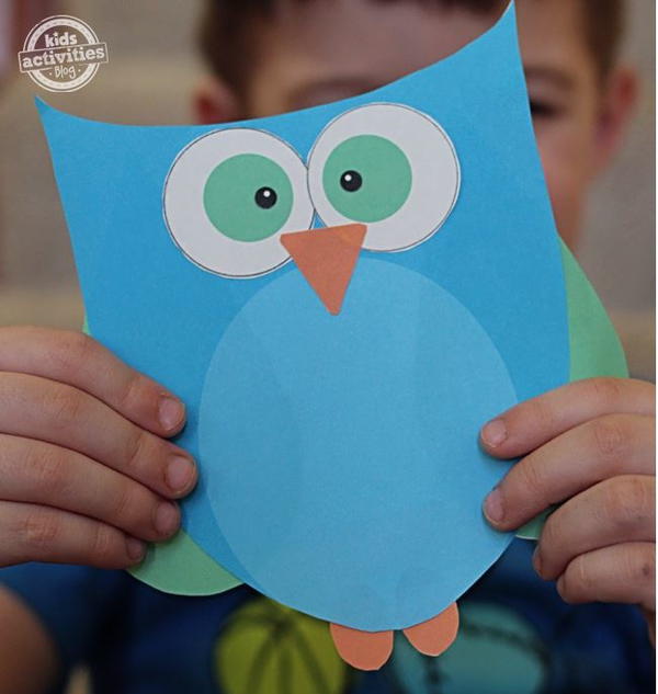Cute and Easy Printable Owl Template | AllFreeKidsCrafts.com cute-and-easy-printable-owl-template-allfreekidscrafts-com