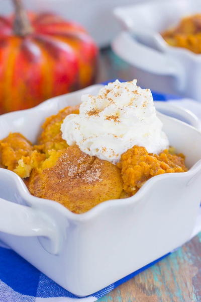 Pumpkin Snickerdoodle Cobbler