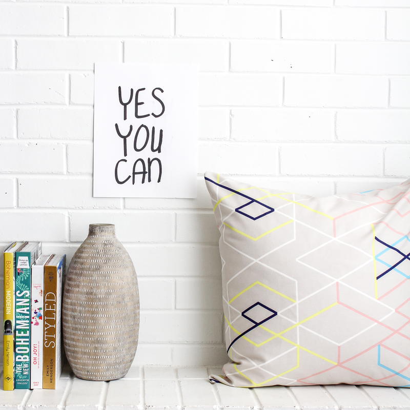 How to Sew A Zipper Pillow