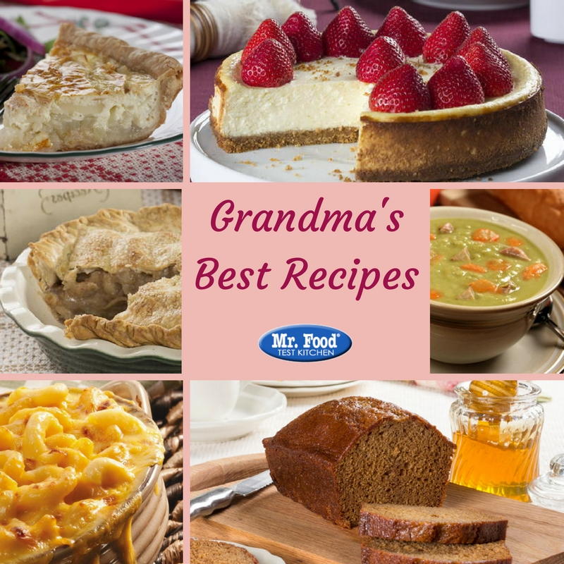 16 of Grandma's Best Recipes | MrFood.com