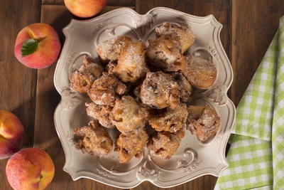 Southern Peach Fritters