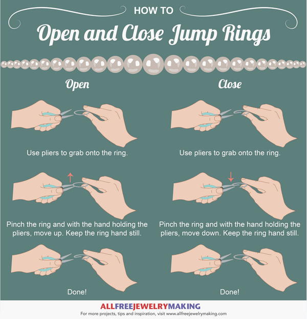 How to Open and Close Jump Rings