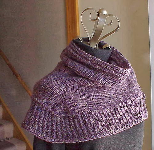 Soft Shoulder Knitted Cowl