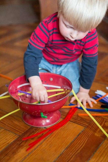 Pipe Cleaner Fine Motor Activity