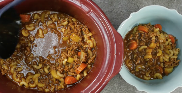 Hungry Mans Frugal Hamburger Soup