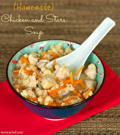 30-Minute Chicken and Stars Soup