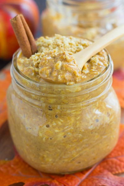 Pumpkin Pie Overnight Oats