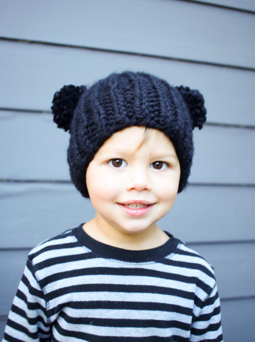 Easy Bear Knit Beanie