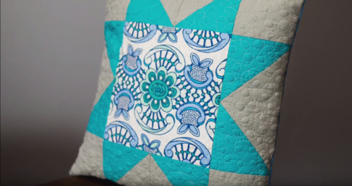 How to Make a Quilted Pillow Cover