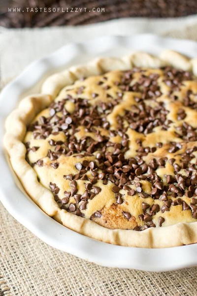 Fluffy Chocolate Chip Cake Pie