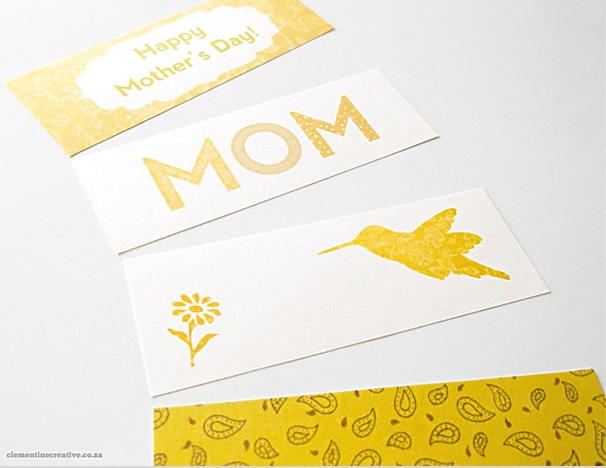 Delightful Mothers Day Bookmarks