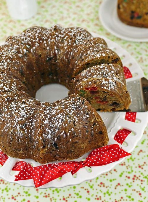 Homemade Christmas Fruit Cake