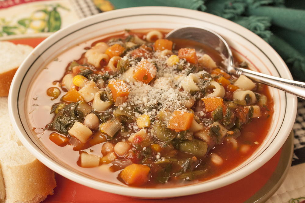 Aunt Mary's Veggie Soup | MrFood.com