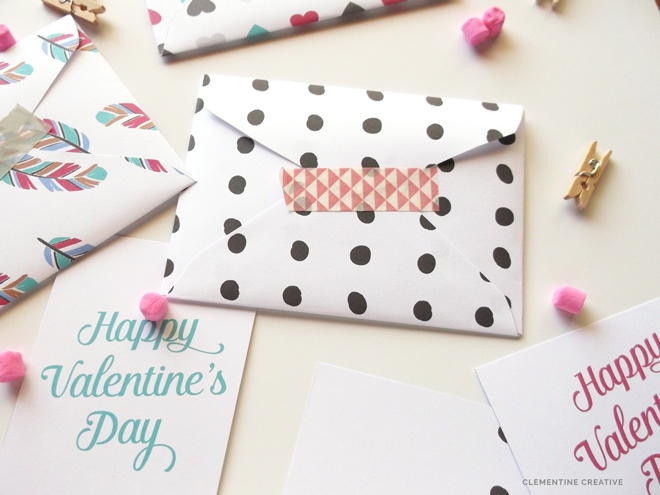 Printable Valentine Envelopes | FaveCrafts.com printable-valentine-envelopes-favecrafts-com