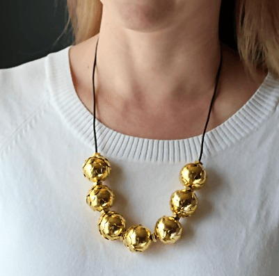 Brass Hardware DIY Necklace