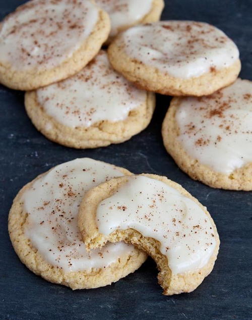 Eggnog Cake Mix Cookies