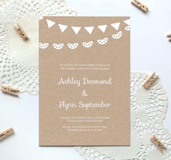 Printable Wedding Invitations