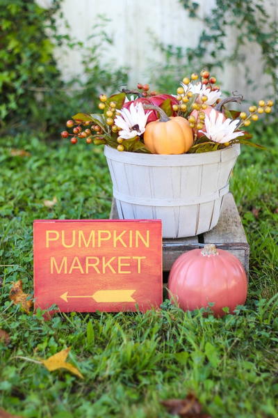 Beautiful Amish Market DIY Fall Decor