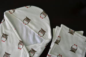 Hooded Baby Towel and Washcloth Set