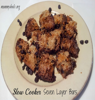 Slow Cooker Seven Layer Bars