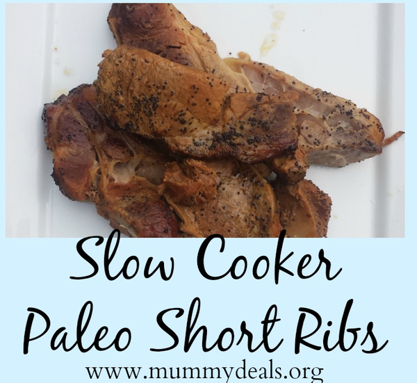 Slow Cooker Paleo Short Ribs