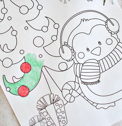 Assorted Christmas Coloring Pages Allfreechristmascrafts Com