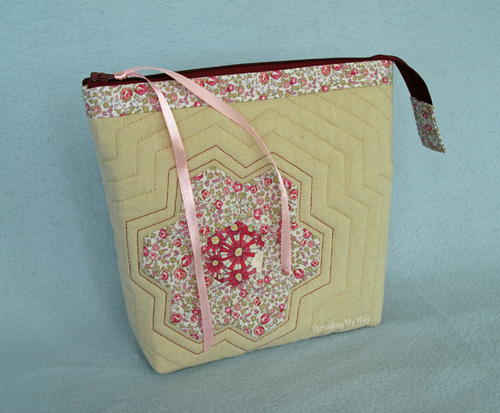 Liberty Hexagon Zippered Pouch