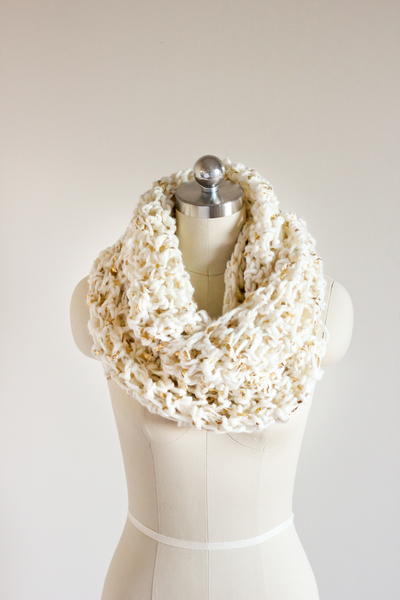 Chunky Crochet Scarf