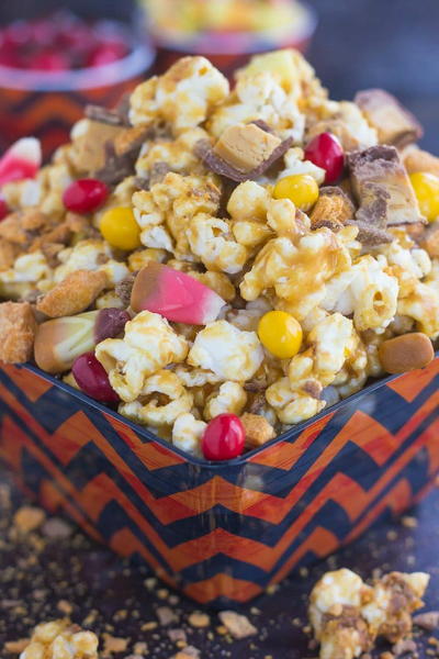 Peanut Butter Candy Popcorn