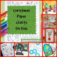 Paper Angel Ornament Crafts for Kids | AllFreeChristmasCrafts.com
