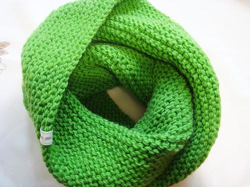 Shamrock Green Infinity Cowl