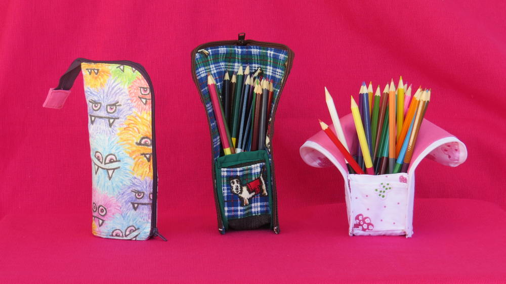 Upright ZipItUp Pencil Case