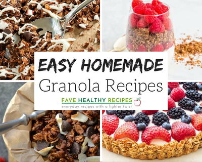 20+ Easy Homemade Granola Recipes