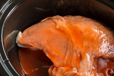 Slow Cooker Honey Buffalo Turkey Breast