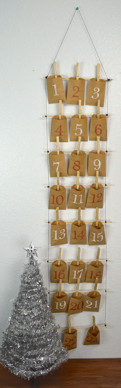 Quick and Simple Advent Calendar DIY Idea