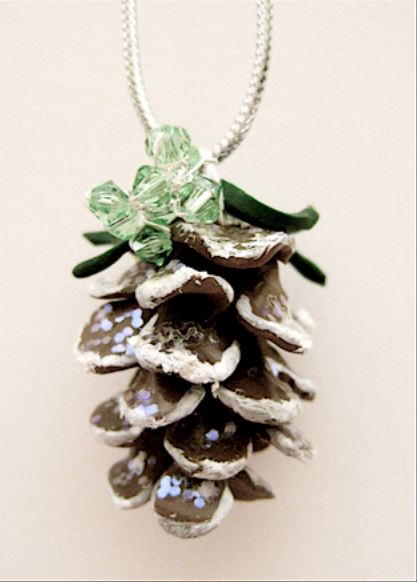 Precious Pine Cone Ornament