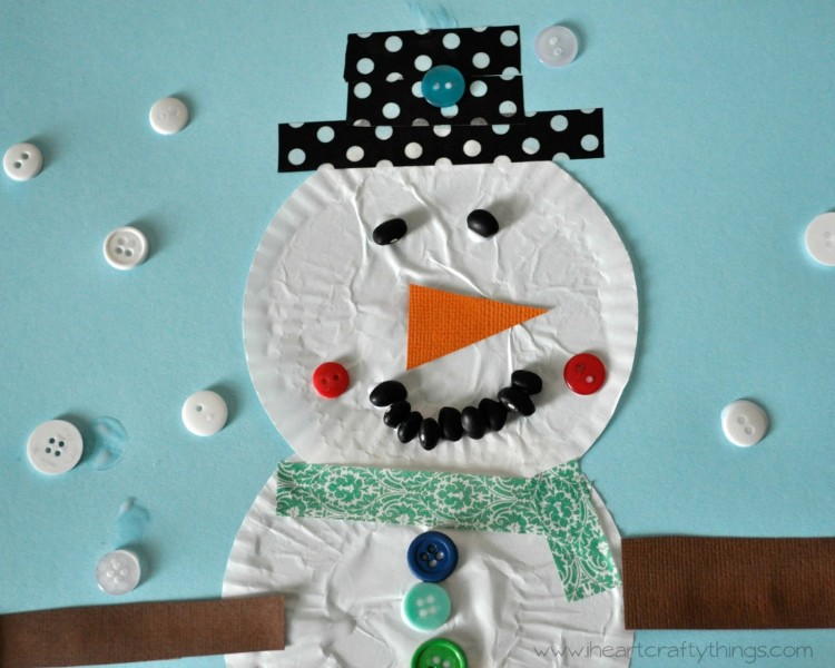 Cupcake Liner Snowflake Craft  Woo! Jr. Kids Activities : Children's  Publishing