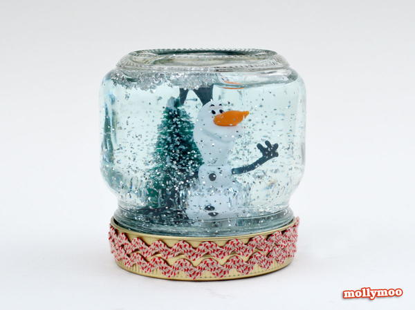 Quick and Easy Homemade Snow Globes