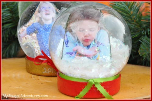 Cute Little Homemade Snow Globes