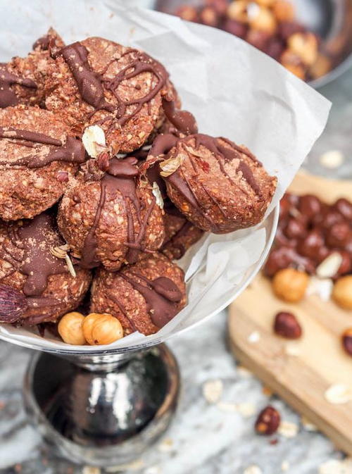 Copycat Vegan Ferrero Rocher Truffles