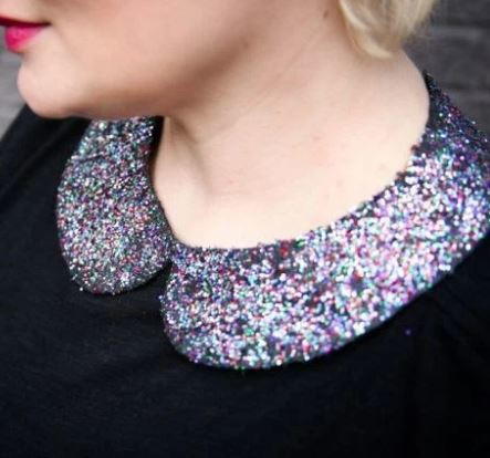 Glittery DIY Collar