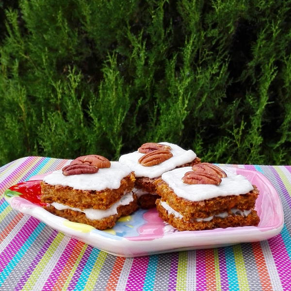 Vegan Carrot Cake With Coconut Cream Frosting