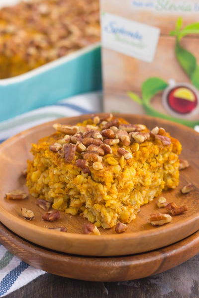 Pumpkin Pie Baked Oatmeal