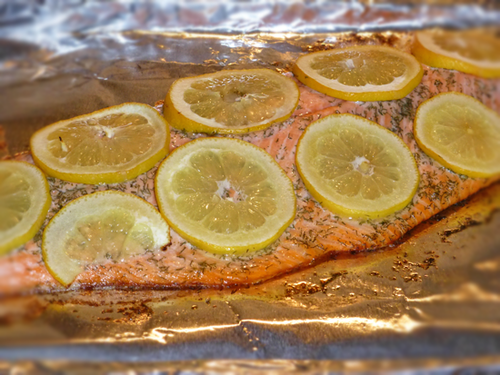 Simple Baked Salmon Fillet