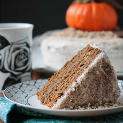 Chai Spiced Pumpkin Layer Cake